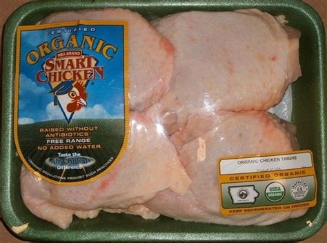 Smart Chicken Organic Thighs