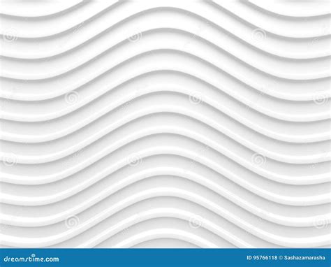 White Abstract Stripe Pattern Texture Background Stock Illustration