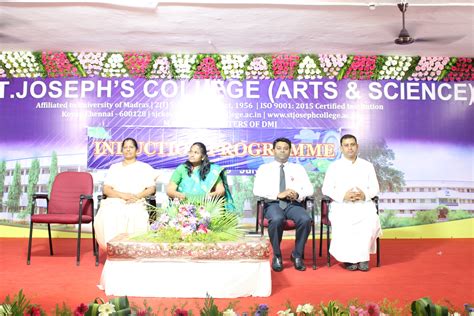 St Josephs College Arts Science Induction Program