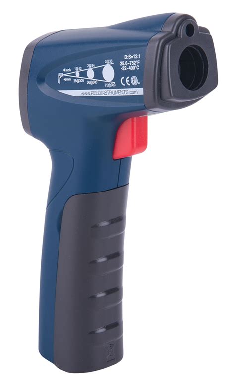 REED R2300 Infrared Thermometer 12 1 752F 400C