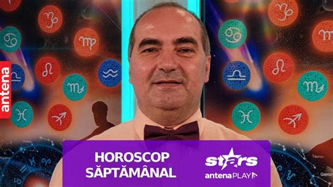 Horoscop S Pt M Nal Cu Astrologul Remus Ionescu Iulie Youtube