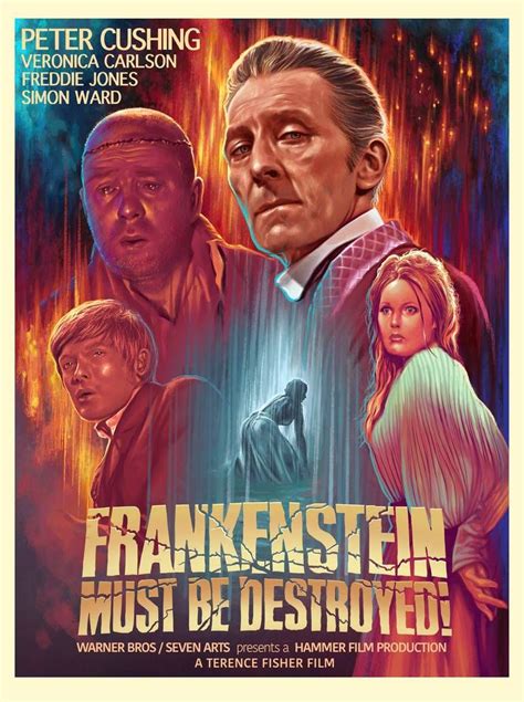 Frankenstein Must Be Destroyed By Harnois75 On Deviantart In 2020 Hammer Horror Films Monster