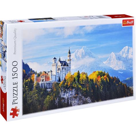 Пъзел Trefl от 1500 части - Баварски Алпи - eMAG.bg