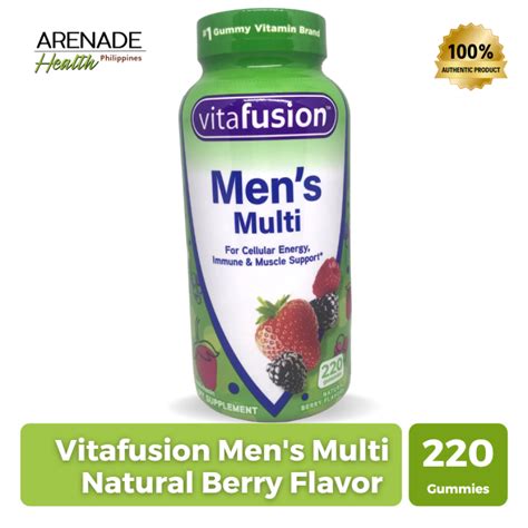 Vitafusion Men S Multi For Cellular Energy Immune Muscle Support