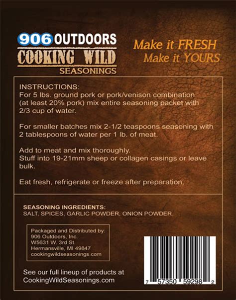 Breakfast Sausage Seasoning