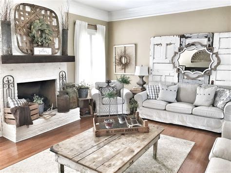 Gray Farmhouse Living Room Ideas Painted Furniture Ideas