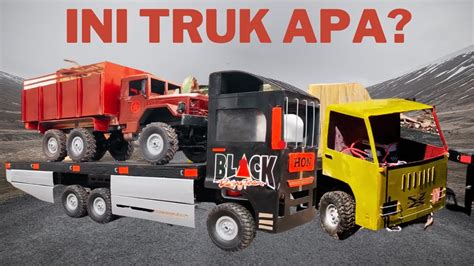 Mainan Truk Tronton Tabrakan Miniatur Truk Oleng Rc Truk Oleng