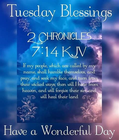 2 Chronicles 714 Tuesday Blessings Pictures Photos And Images For