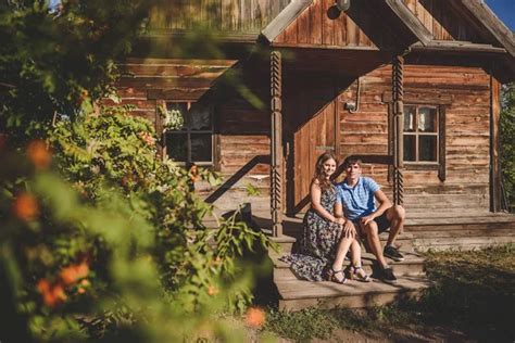 Couple At Cabin Stock Photos Royalty Free Couple At Cabin Images