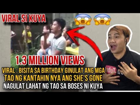 REACTION VIDEO VIRAL ISANG BISITA SA BIRTHDAY PINAHANGA MGA TAO SA