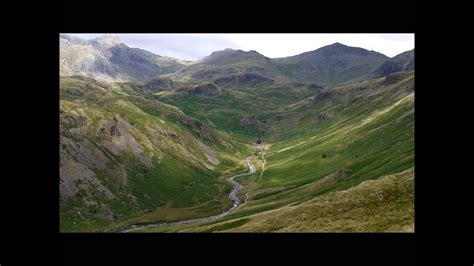 Eskdale Vallee Hardknot Pass West Cumbria Lake District North West Of England Youtube