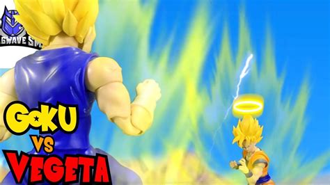 Dragon Ball Z Stop Motion Goku Vs Majin Vegeta [vegeta S Speech Stop Motion] Youtube