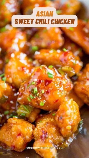 Asian Sweet Chili Chicken Recipe Sweet Chili Chicken Asian Recipes