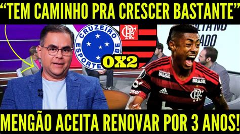 AGORA FLAMENGO ACEITA RENOVAR BH POR 3 ANOS FLAMENGO VENCE O