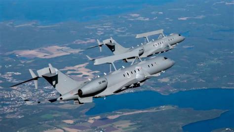 Saab Globaleye Czyli Szwedzki Samolot Wczesnego Ostrzegania Awacs