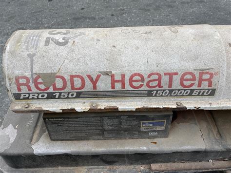 Reddy Heater Pro 150 Portable Fuel Heater Bigiron Auctions
