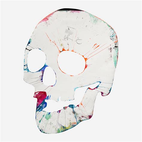 Damien Hirst | Skull Spin Painting (2009) | Artsy