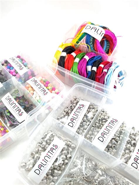 Kit Para Armar 200 Pulseras Y Tobilleras Nivel Medio Las Dalinas Insumos