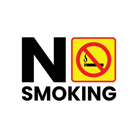 Vector no smoking symbol. suitable for use in public places where ...