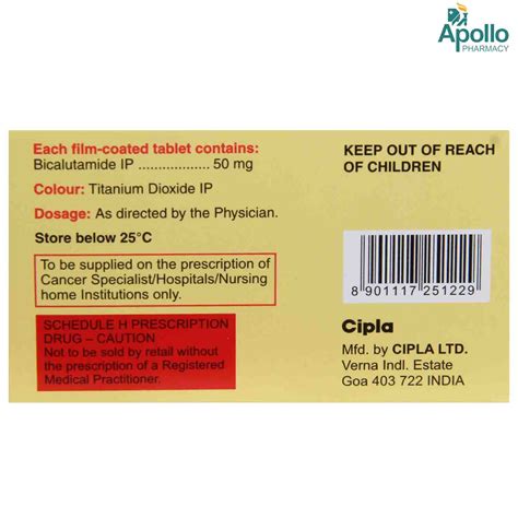 Calutide Tablet S Price Uses Side Effects Composition Apollo