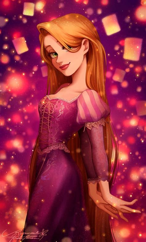 Rapunzel By Ponzuxponzu On Deviantart Disney Rapunzel Anime Disney Princess Anime Princesse