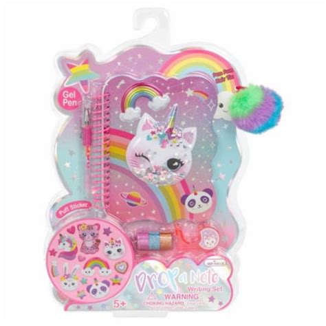 Hot Focus Caticorn Drop A Note Writing Set 1 Unit King Soopers