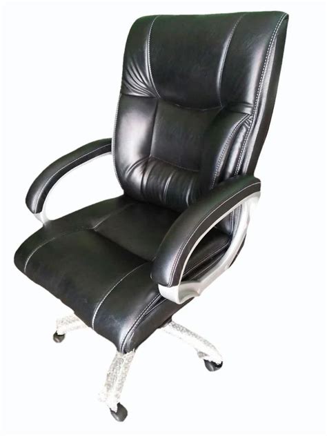 Leather High Back Boss Office Chair Fixed Arm At Best Price In