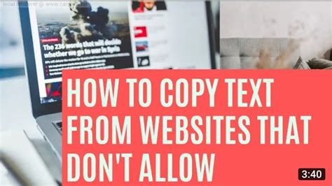 How To Copy Text From Website That Don T Allow Can T Copy Text From