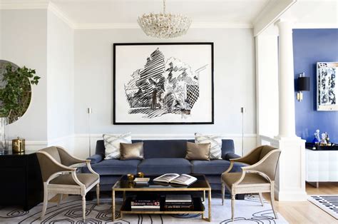 Decorating Ideas For Living Room With Navy Blue Sofa Bryont Blog