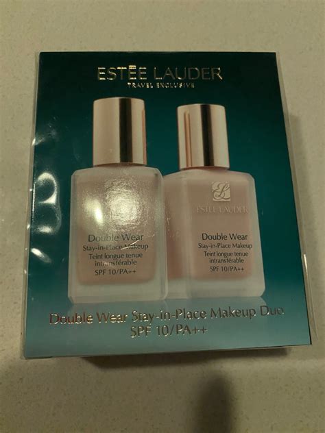 Estee Lauder Double Wear Stay In Place Foundation Duo Cool Vanilla