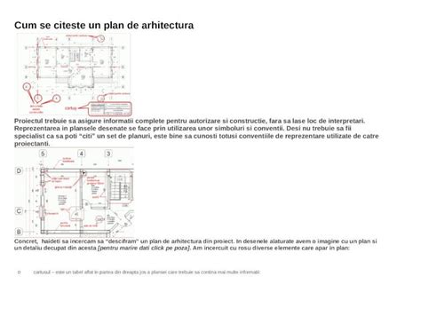 DOC Cum Se Citeste Un Plan De Arhitectura DOKUMEN TIPS