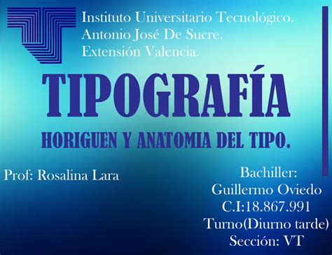 PDF Informe el origen de la tipografía PDFSLIDE NET