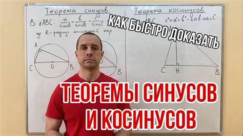 ТЕОРЕМЫ СИНУСОВ И КОСИНУСОВ | ГЕОМЕТРИЯ - YouTube