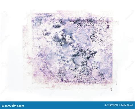 handmade stained texture patch isolated  white background stock image