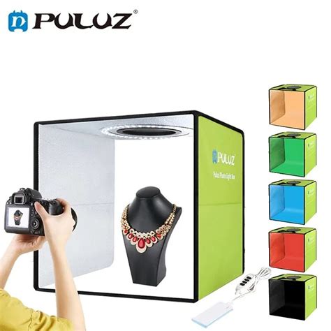 PULUZ 30cm Folding Portable LED Light Photo Lighting Studio Shooting