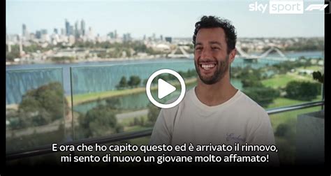 F1 Ricciardo Dopo Il Rinnovo Mi Sento Un Giovane Molto Affamato