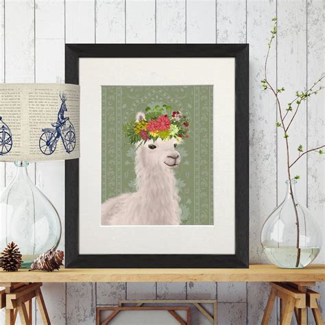 Llama Bohemian 4 Llama Print Llama Lover T Boho Room Etsy Big Canvas Prints Farmhouse