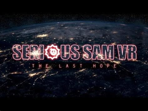 Serious Sam VR E3 2016 trailer, going Early Access this summer