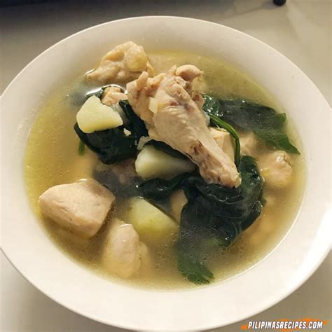 Tinolang Manok Recipe Chicken Tinola Pilipinas Recipes