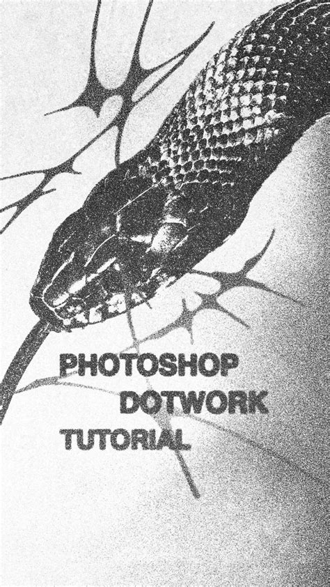 Dotwork Photoshop Tutorial Design Syndrome Digital Art