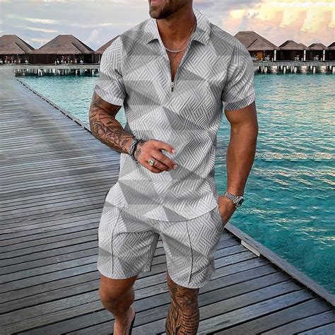 Vedolay Summer Short Sets Men 2 Piece Outfits Mens 2 Piece Outfits