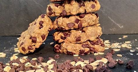 Cookies Healthy Aux Flocons D Avoine Et Chocolat Ig Bas De