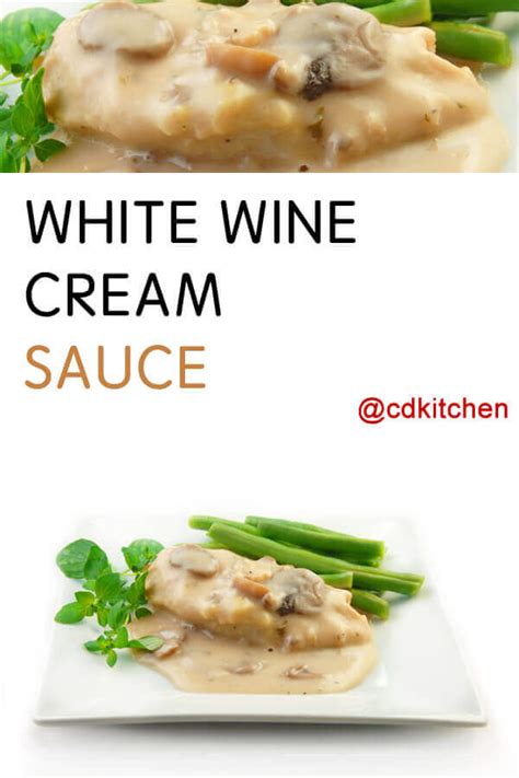 White Wine Cream Sauce Recipe