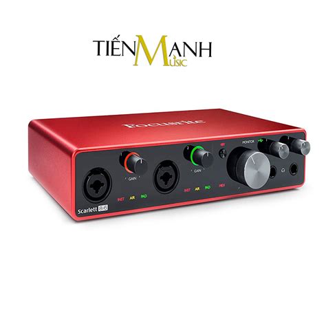 Focusrite Scarlett 8i6 Gen 3 Sound Card Âm Thanh - USB Audio Interface ...