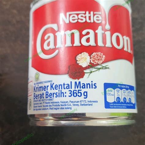 Jual Nestle Carnation Susu Kental Manis Skm 365gr Kab Tangerang