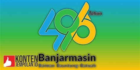 Unduh Lambang Hari Jadi Banjarmasin Ke Tahun