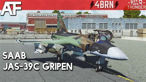 War Thunder Saab JAS 39C Gripen Gameplay Lietadlá CZ SK YouTube