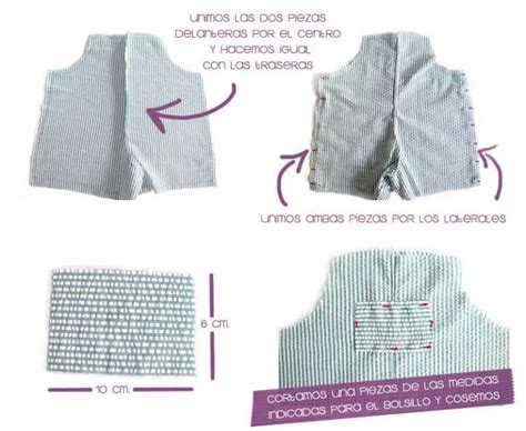 C Mo Hacer Un Peto De Beb Diy Coser Ropa De Beb Patrones Ropa