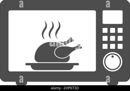 Microwave Oven Icon Template Black Color Editable Microwave Oven Icon