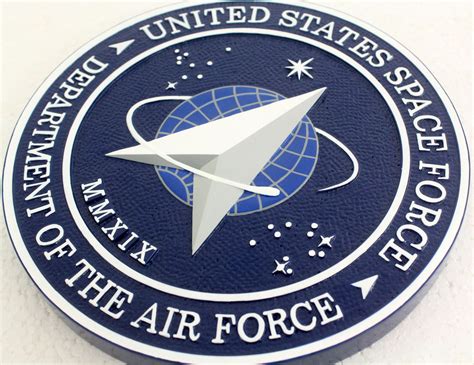 USSF US Space Force Seal Plaque